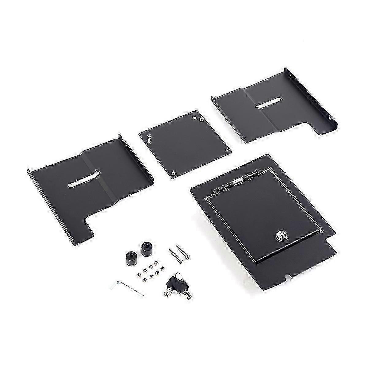 Center Console Organizer Safe Storage for Vehicles 2010-2024 Console Vault Security Lock Box Armrest Tray