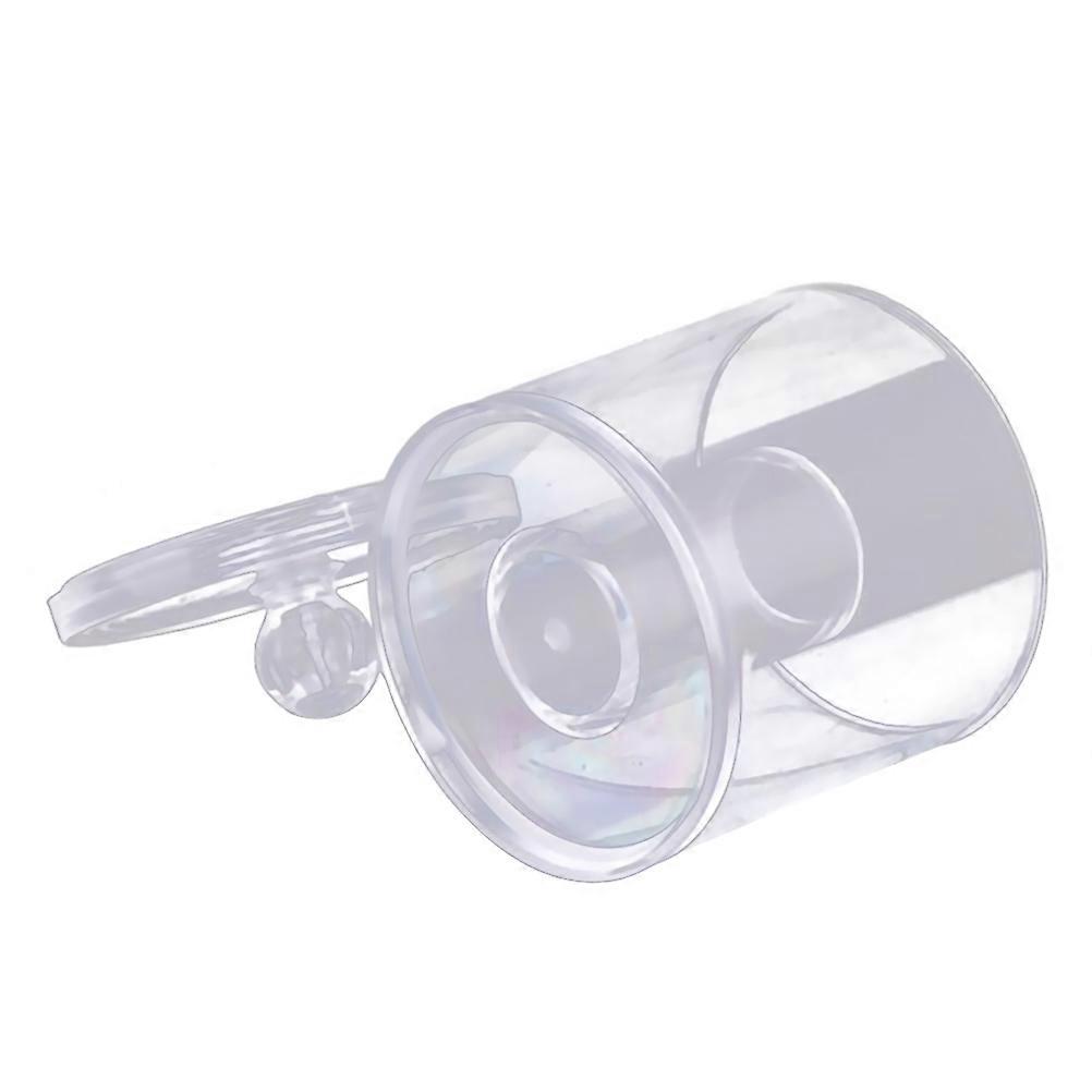 Cotton Swabs Holder Transparent Acrylic Organizer Storage 1Set