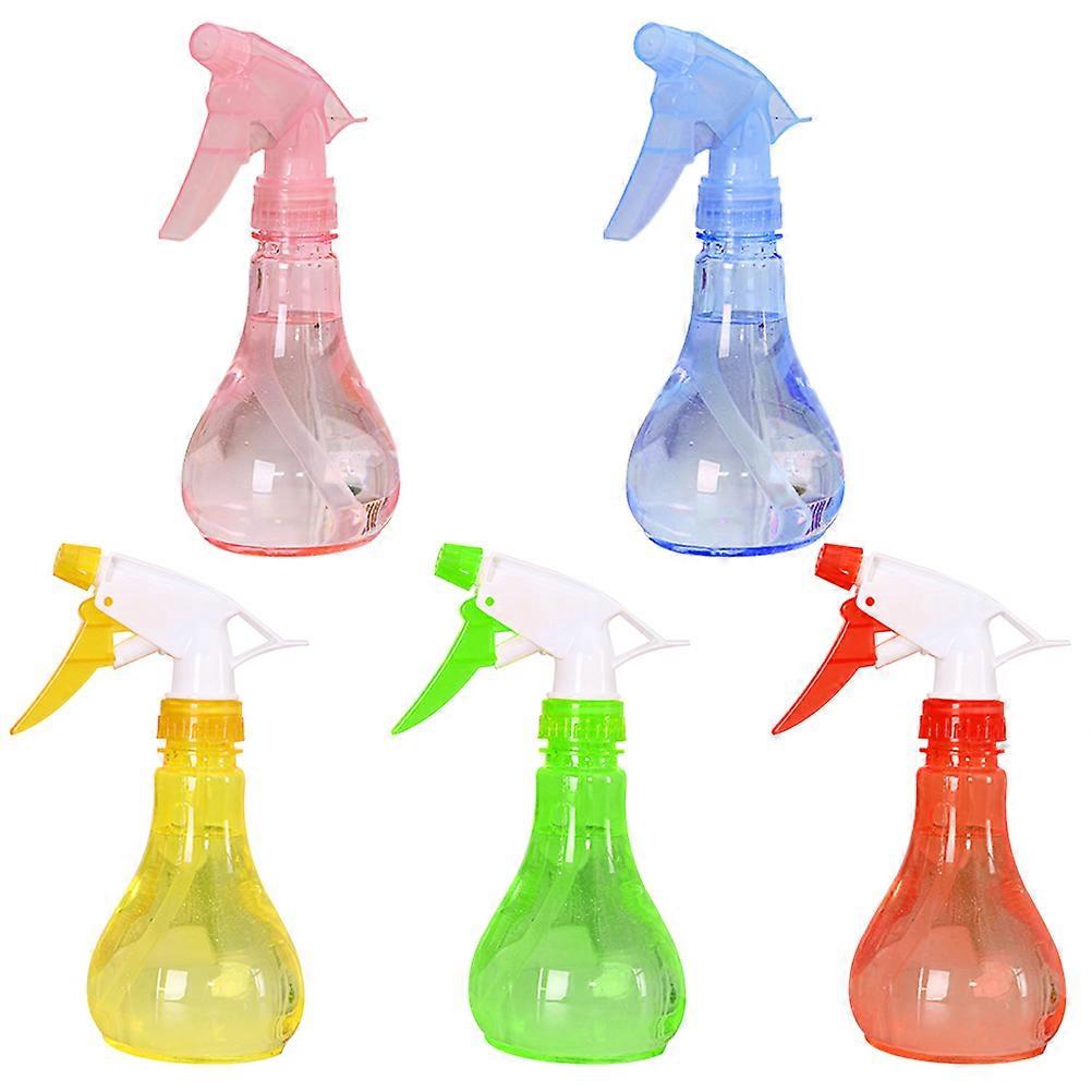Mini Water Spray Bottle Small Spray Bottle for Household Tasks 8x18cm Oval Shape Refillable 5Set