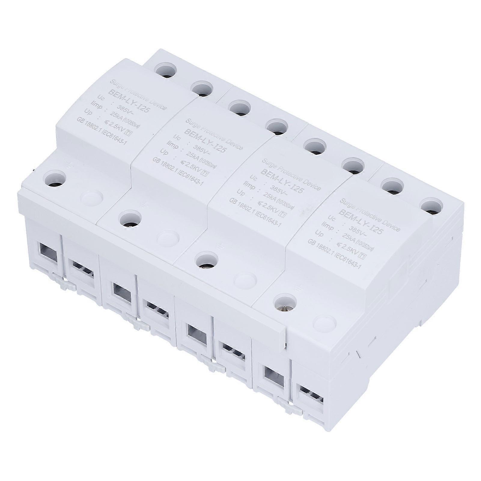 BEMLYI25 Protective Modular Design Voltage Surge Arrester Device for Avoid Lightning Strikes 220V/385V