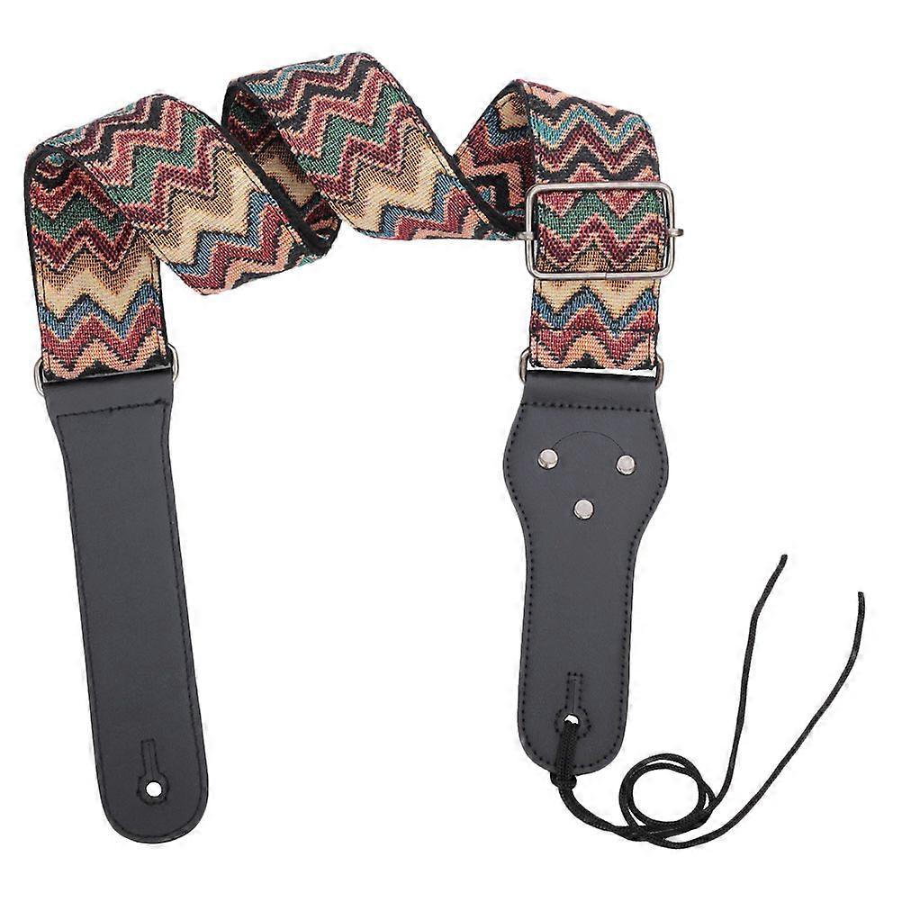 Here's a refined and professional product description based on your input:
**1pc Portable Guitar Strap Comfortable & Stretch Resistant Guitar