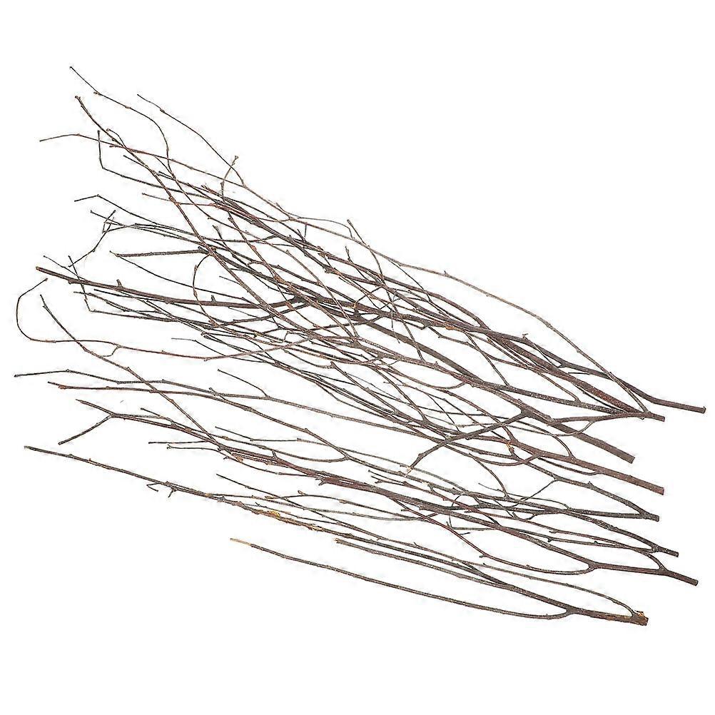 Natural Branches For Decoration Dried Tree Branches DIY Vase Filler Realistic Room 50.00X0.60X0.60CM 12Set