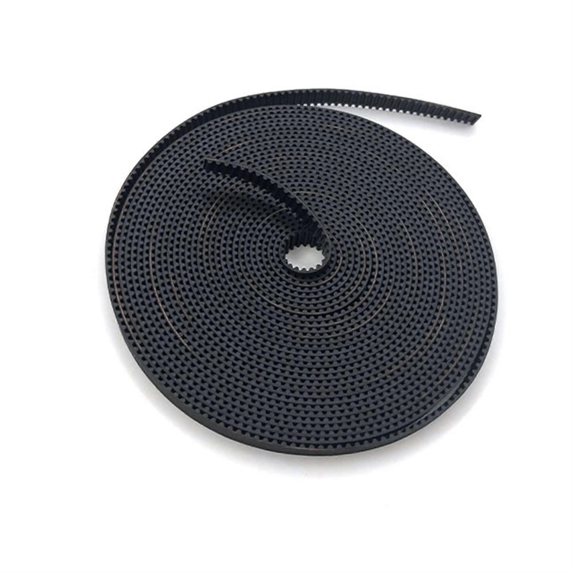 Zahnriemen GT2 Timing Belt, 3mm Wide, 10 Meters Per Roll, 2GT, For 3D Printers, Strong and Durable