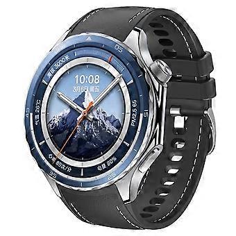 Para Oppo Watch X2 Smartwatch Band, diseño de línea cosida, correa de silicona ajustable