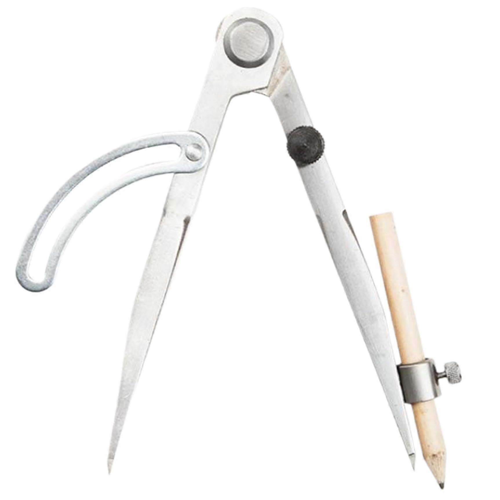 Woodworking Compass, 20 Inch Precision Drawing Compass with Wing Divider and Pencil Holder, Pencil for Geometry, Drawing, Drafting Ref: 4601