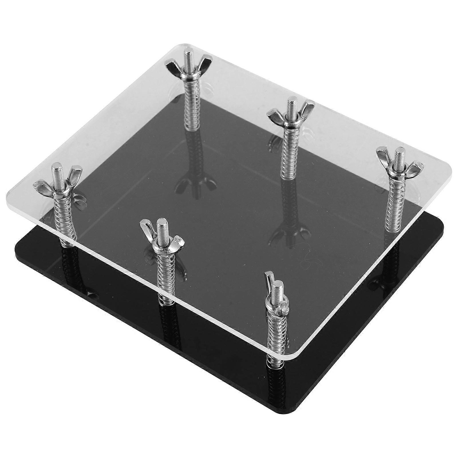 Trading Card Game Accessories Card Press Bending Correction Tool Square 12.50X10.50X3.50CM 1Pcs