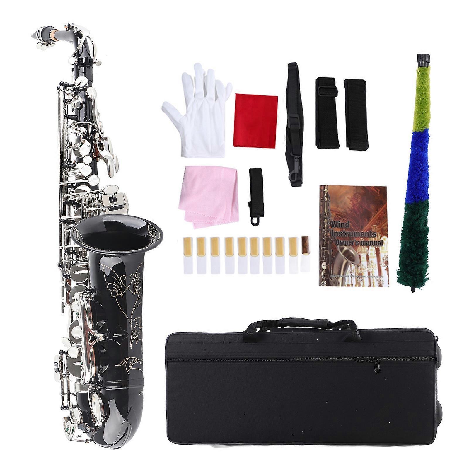 Sassofono contralto SLADE Mediant in Mi bemolle con accessori, nero