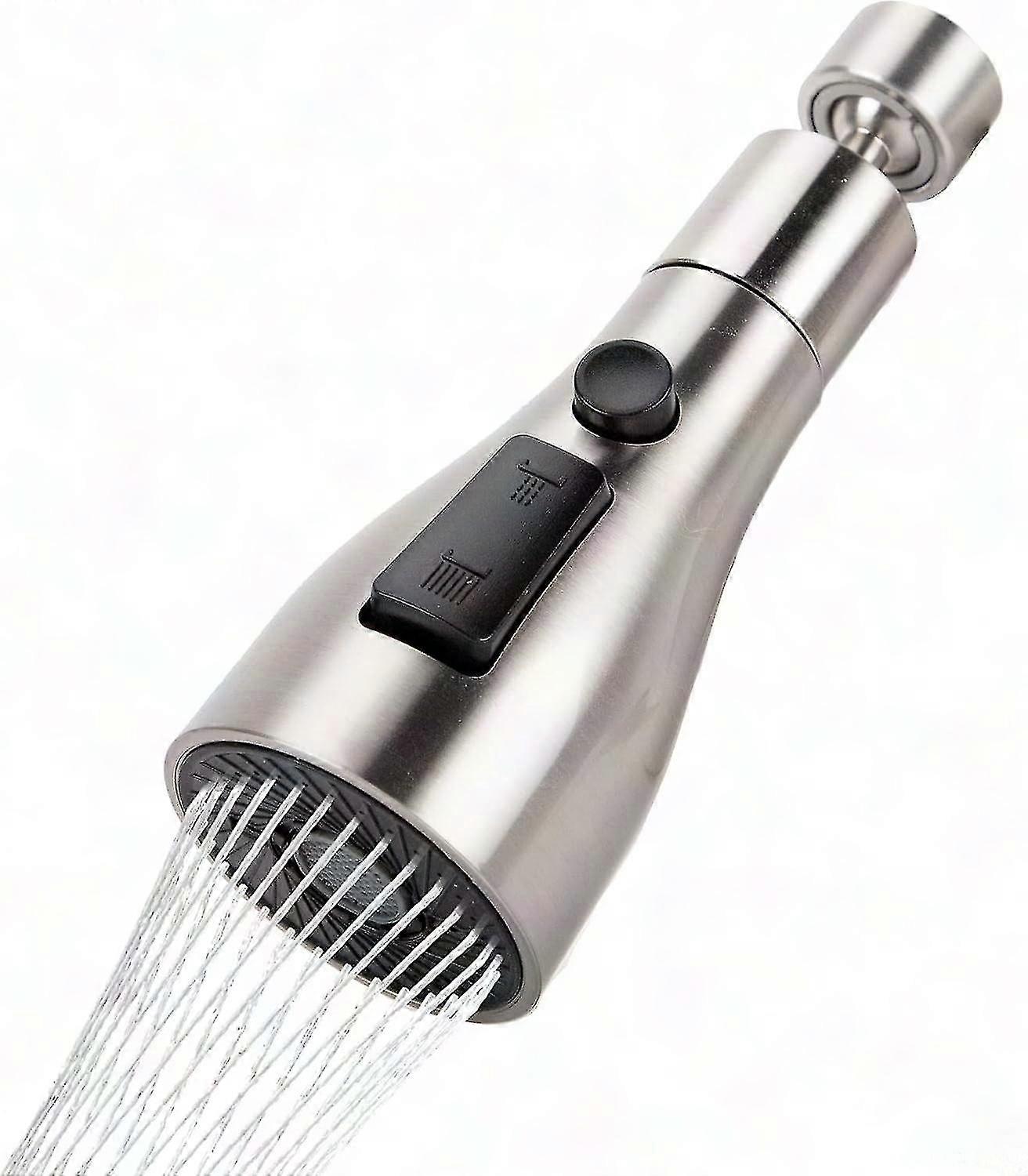 360° Rotating Brushed Kitchen Sink Faucet Spout