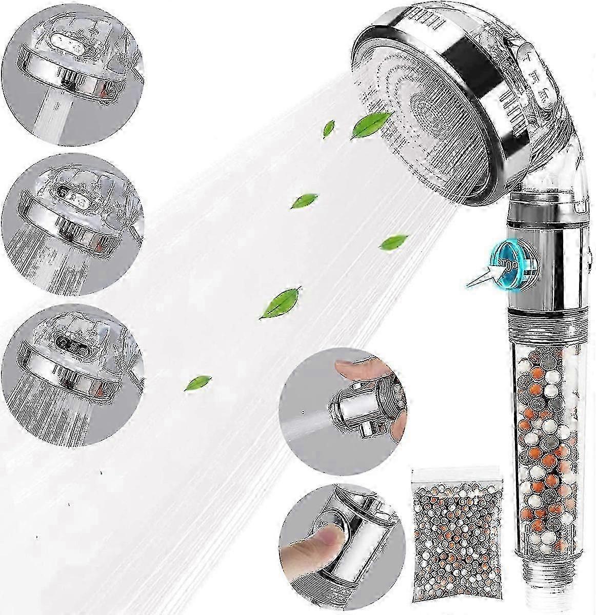 3 In 1 Shower Head Shower Head Water-saving Shower Head Ion Filter Limescale Filter  SZRH A-F hwy