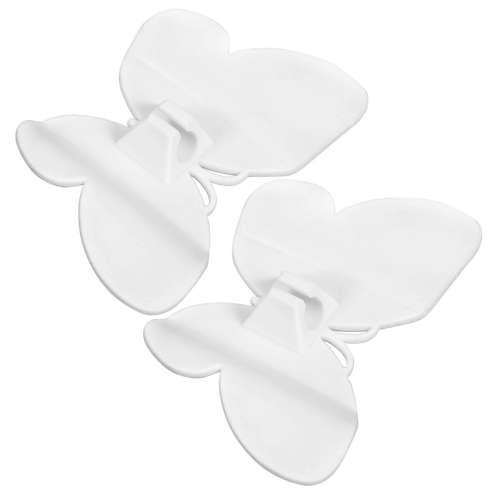 White Plastic Cord Organizer for Kitchen Appliances to Keep Wires Tidy and Organized 2pcs