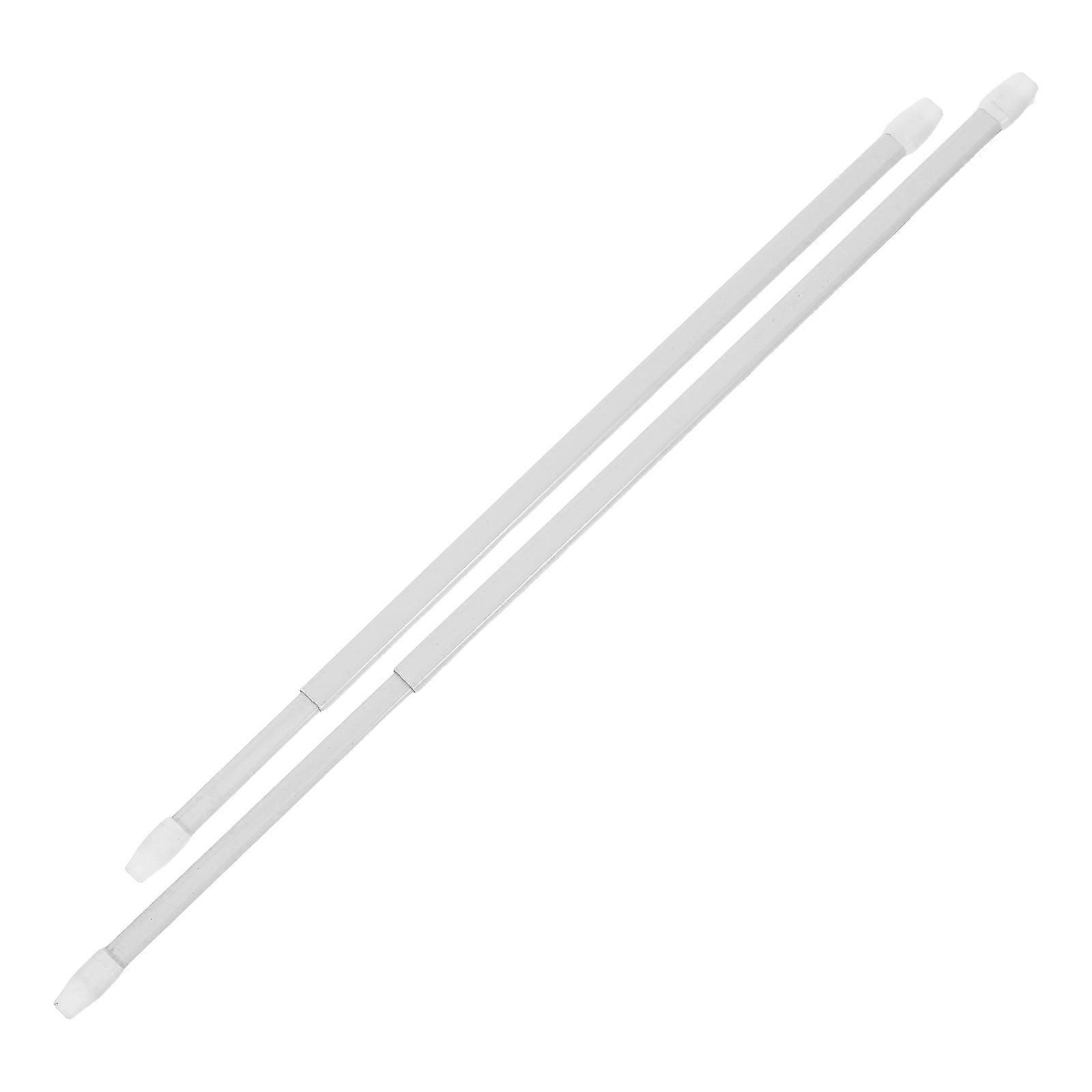Adjustable Telescopic Curtain Rods Extendable, Easy Installation for Windows, Bathrooms, Showers, and Closets Design