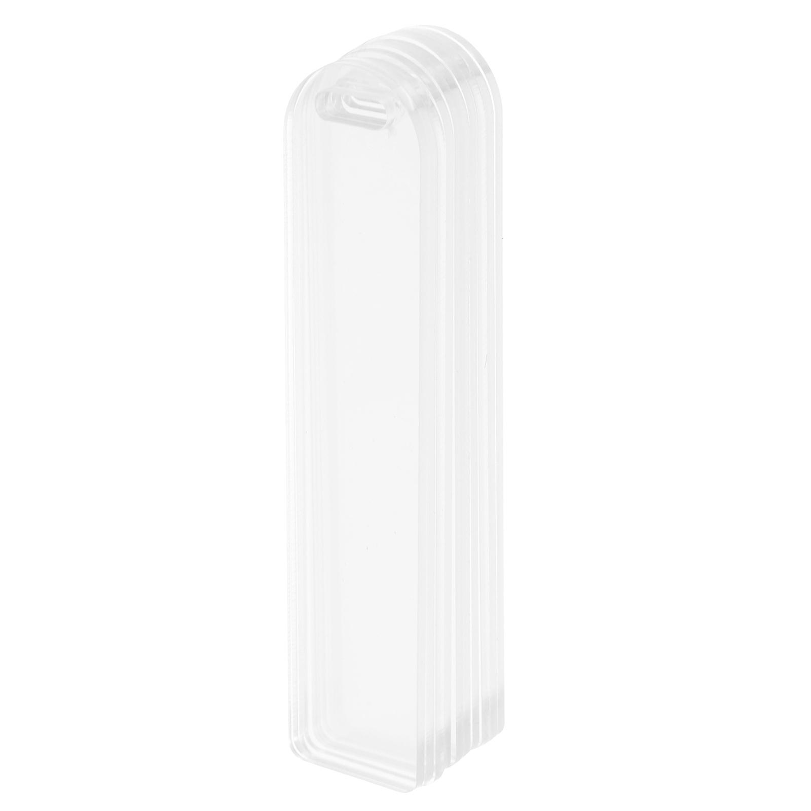 DIY Blank Acrylic Bookmarks for Reading Lovers Transparent Clear Craft Gifts 10 Pieces
