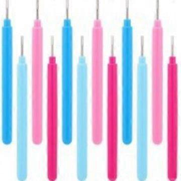 12pcs Slotted Quilling Pen Set Paper Quilling Tools Rolling Curling Needle Pen For Diy Art Craft, Handmade Cardmaking Projects