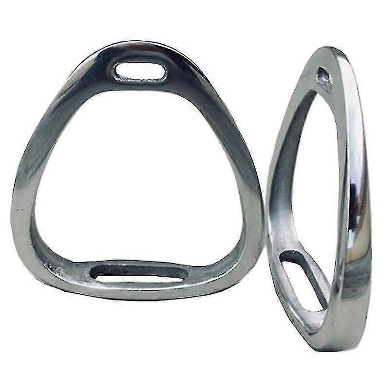 Staffe da equitazione in alluminio argento colorato - Accessori equestri leggeri e durevoli per una maggiore stabilità e comfort