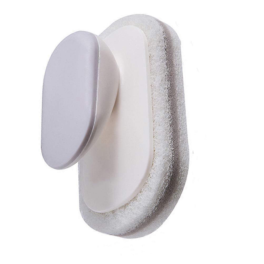 Light Grey Synthetic Countertop Cleaning Brush for Home Use with Ergonomic Handle and Durable Design
