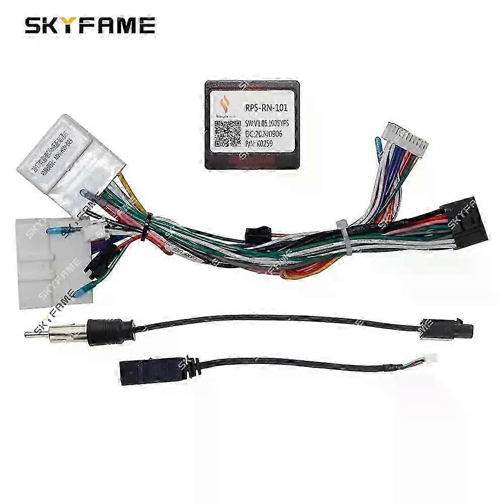 Applies to Car 16pin Wiring Harness Adapter Canbus Box Decoder For Renault Captur Clio 4 Opel Vivaro B RP5-RN-101