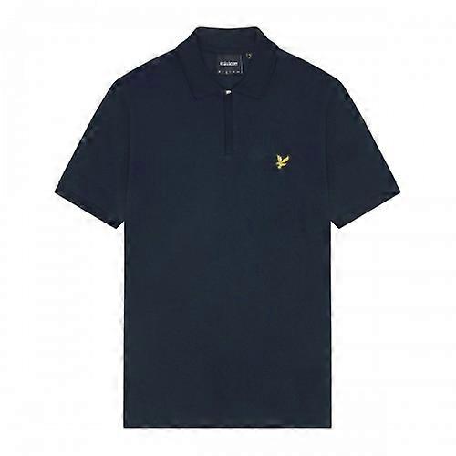 Lyle & Scott Mens Quarter Zip Polo Shirt