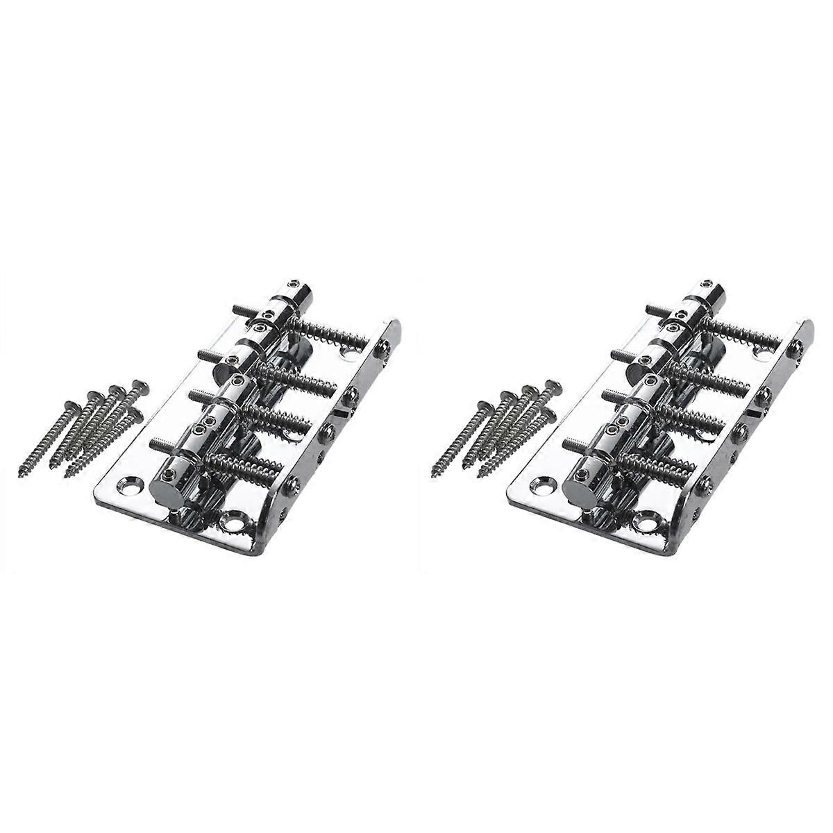2X Vintage Bass Bridge Assembly for Vintage and Precision Bass