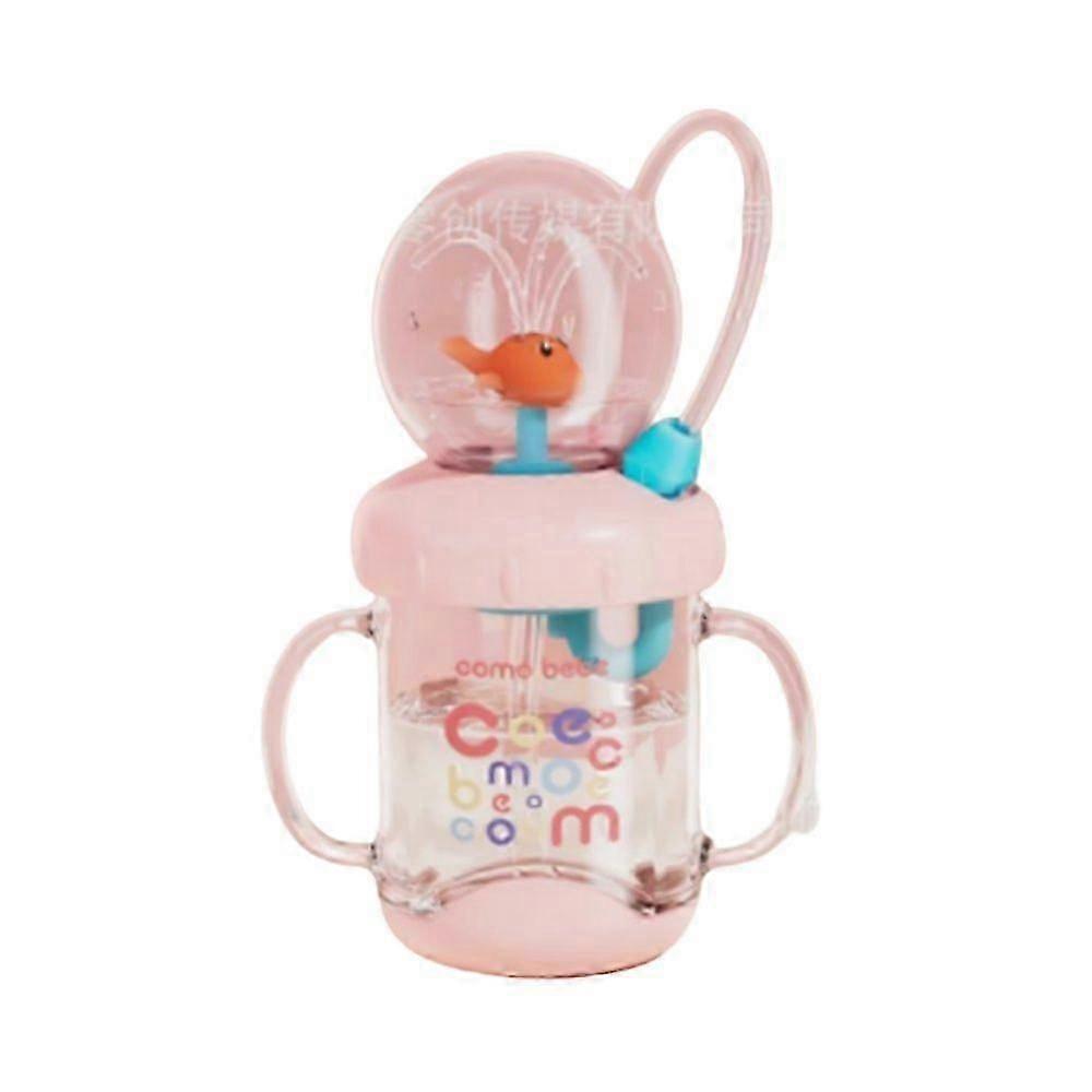 Drinking Cup With Whale Squirt, Weighted Sippy Cups With Adjustable Straps