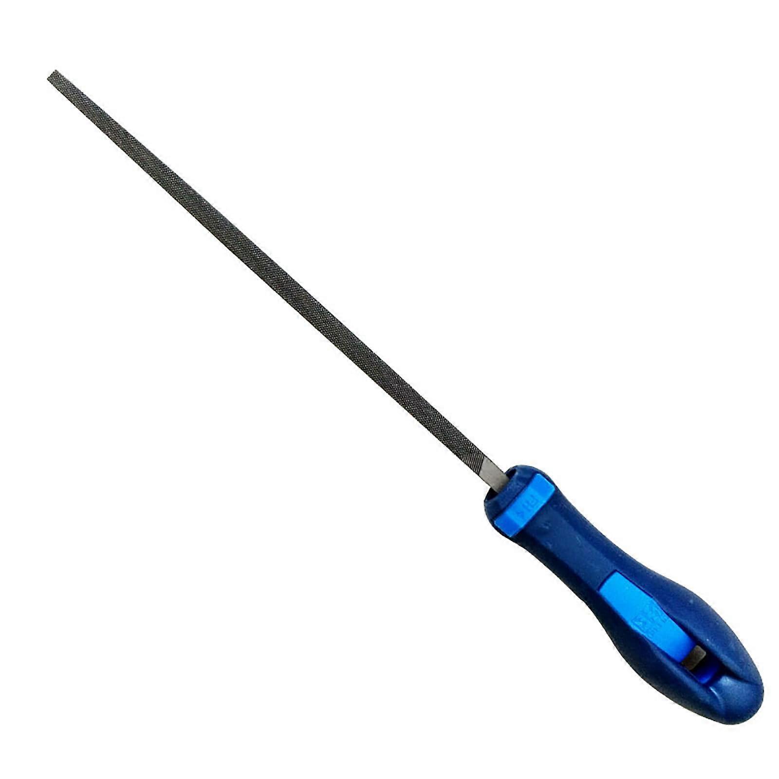 Metal File - Square File with Non-Slip Handle, 200mm Wooden Rasp for Wood, Metal, Plastic, Leather and Glass