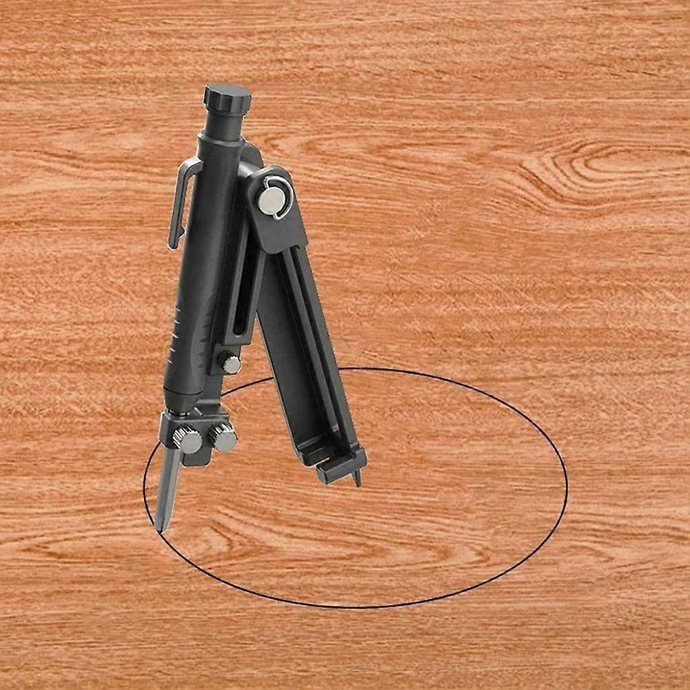 Pencil Compass and Scriber Multifunctional Scribing Tool, Adjustable Profile, Scribing Ruler for Woodworking Projects