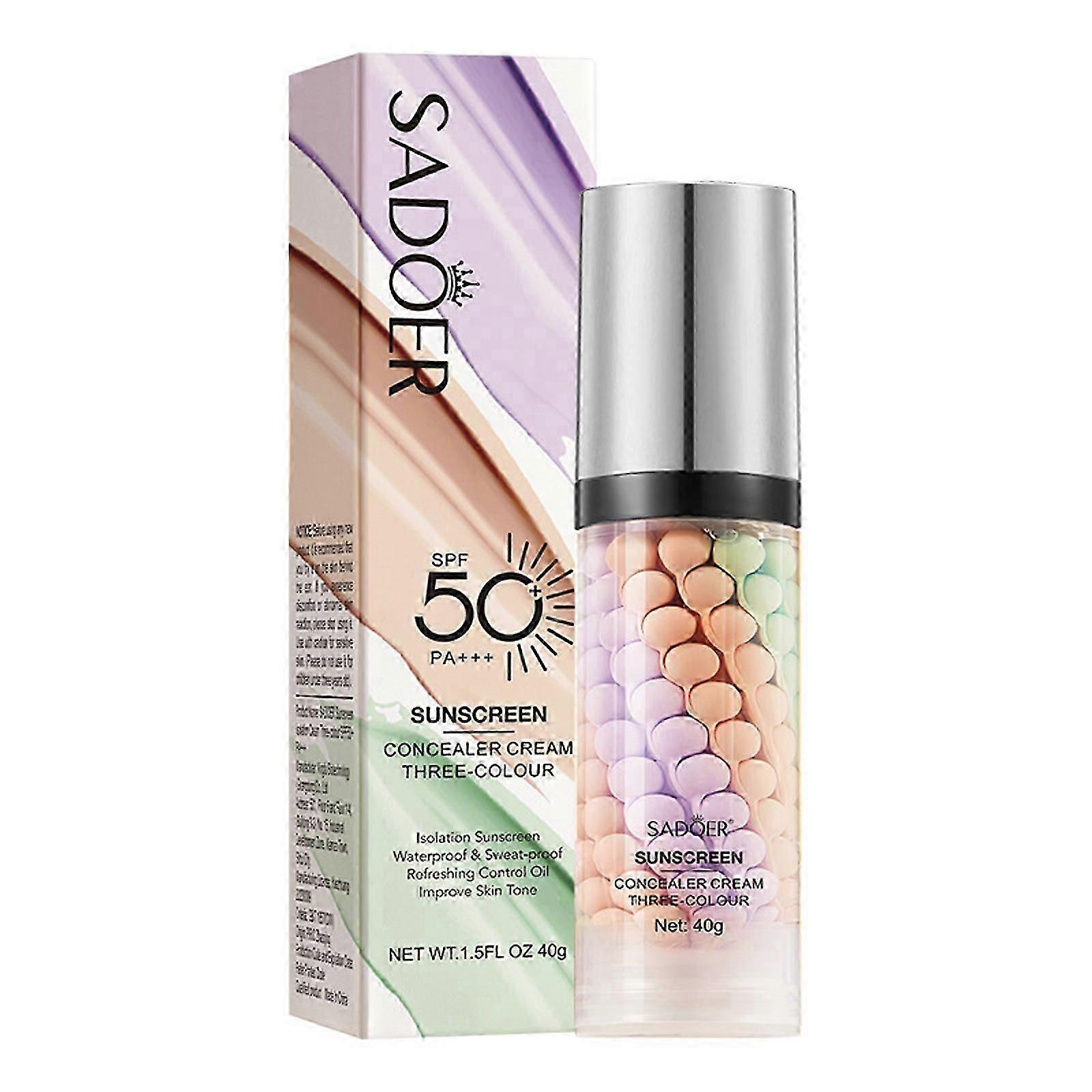Primer Makeup with SPF 50,Colour Corrector Primer,Pore Concealer Primer Cream,Make Up Primer Base,Anti Redness Primer for All Skin Types