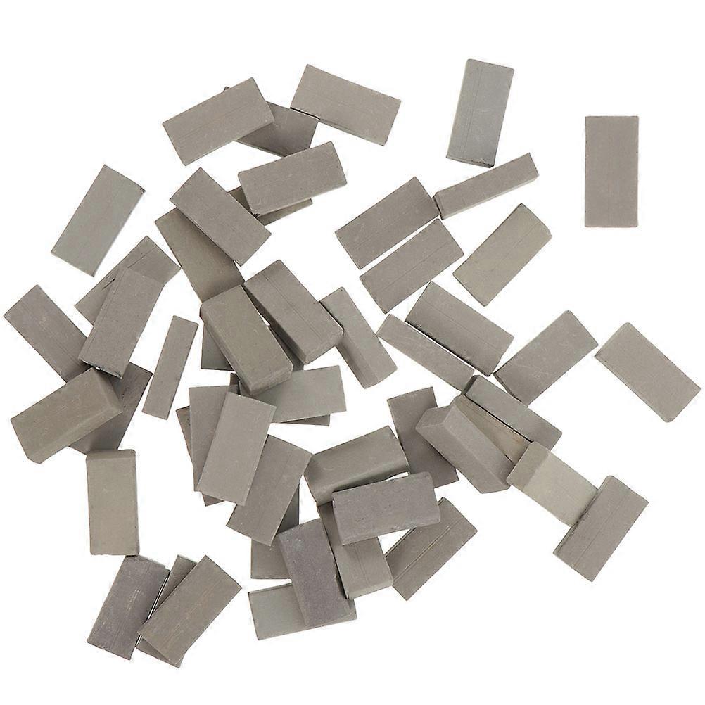 100pcs Miniature Wall Brick Models for DIY Sand Table Scenery – Compact Building Blocks for Handmade Gardens and Micro Landscapes, Safe Lightweight