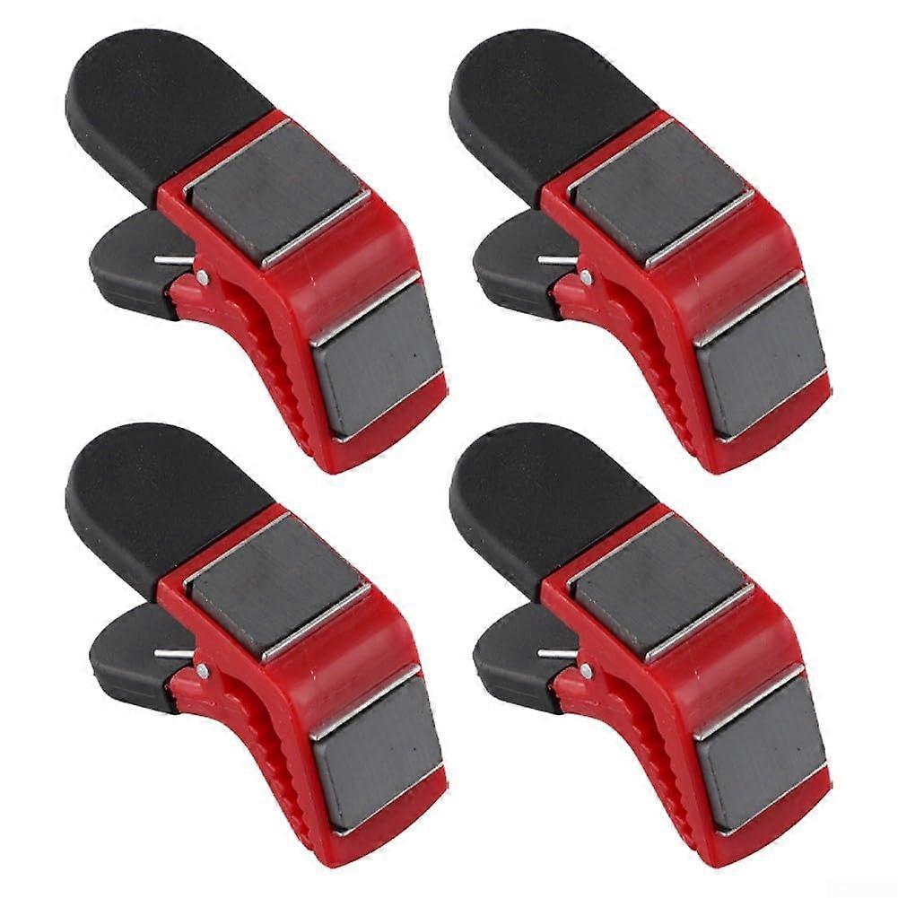 4piece DIY tool set, magnetic clips for brushes, essential for home improvement and workshop tasks
