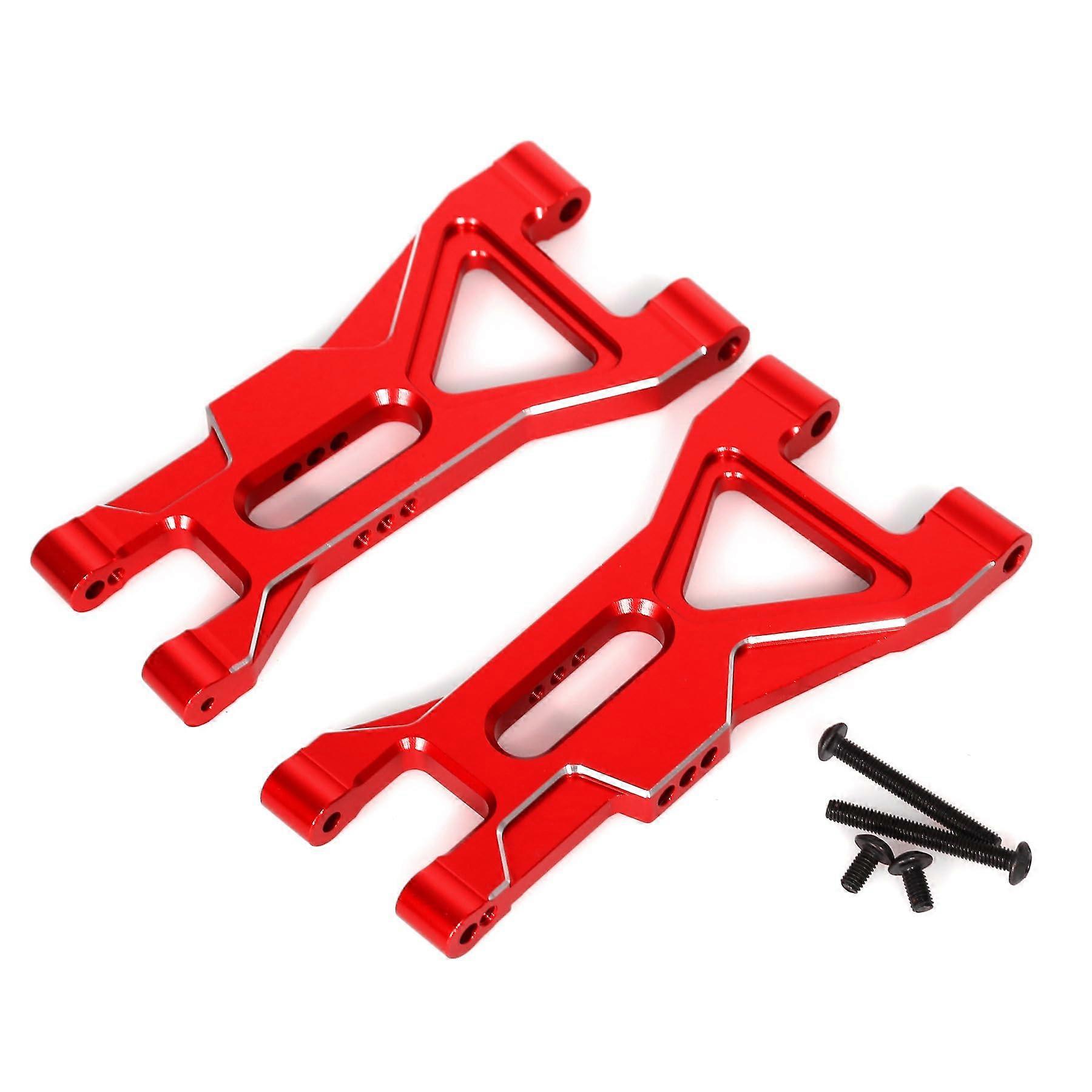 Aluminum Front Lower Control Arm For ARRMA Gorgon Monster Truck 1/10 Scale 4X2 2WD RC Car Red