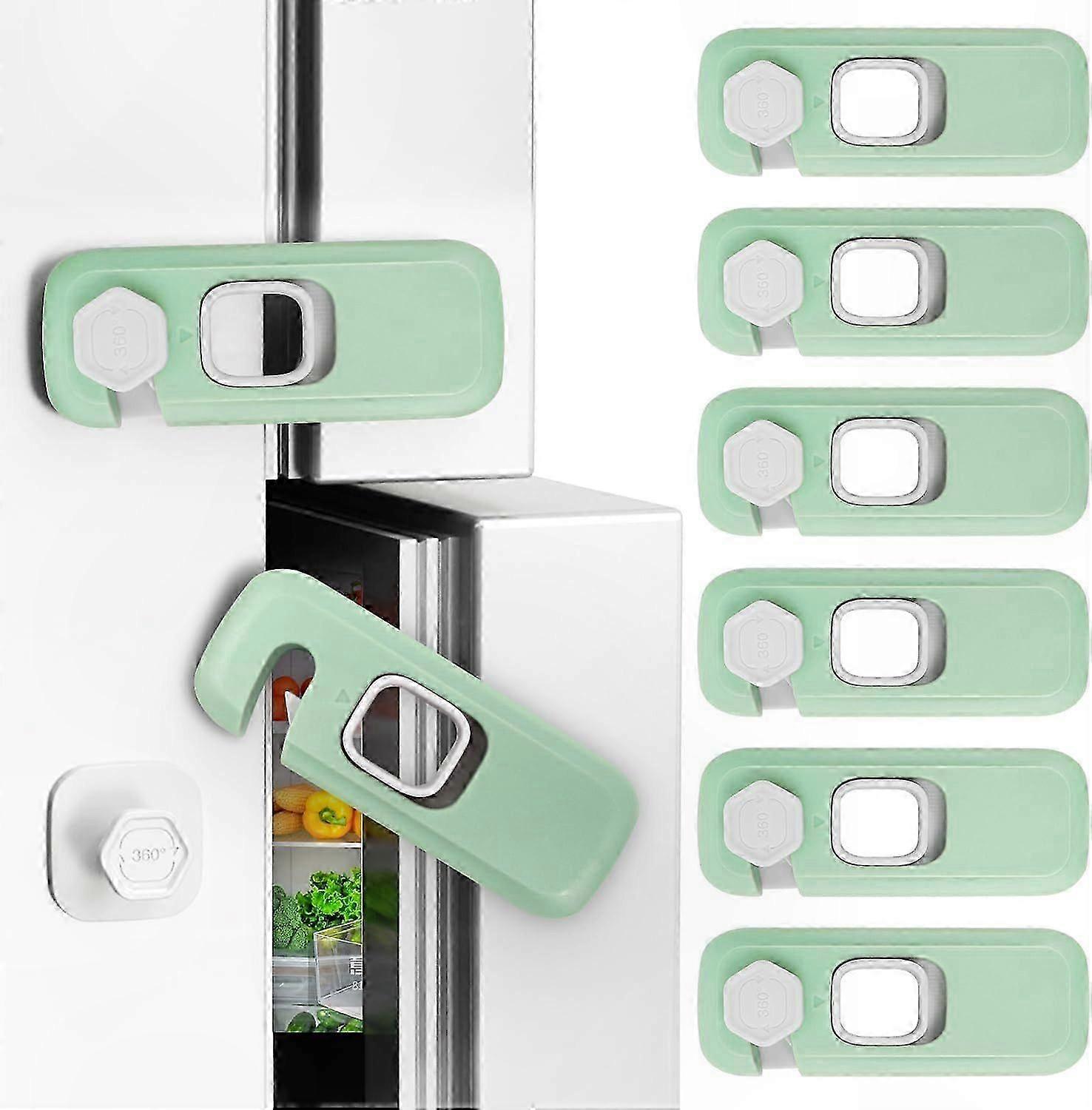 6 Pack Window Handle Locks for Child Safety No Drill Required Secure Baby Proofing Solution