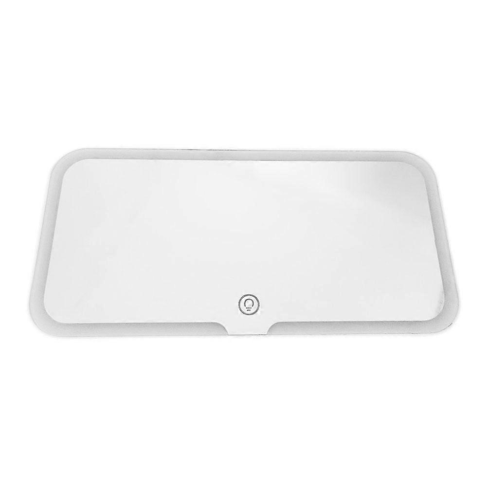 LEDs Car Sun Visor Vanity Mirror Rechargeable Makeup 3Light Modes a Mirror