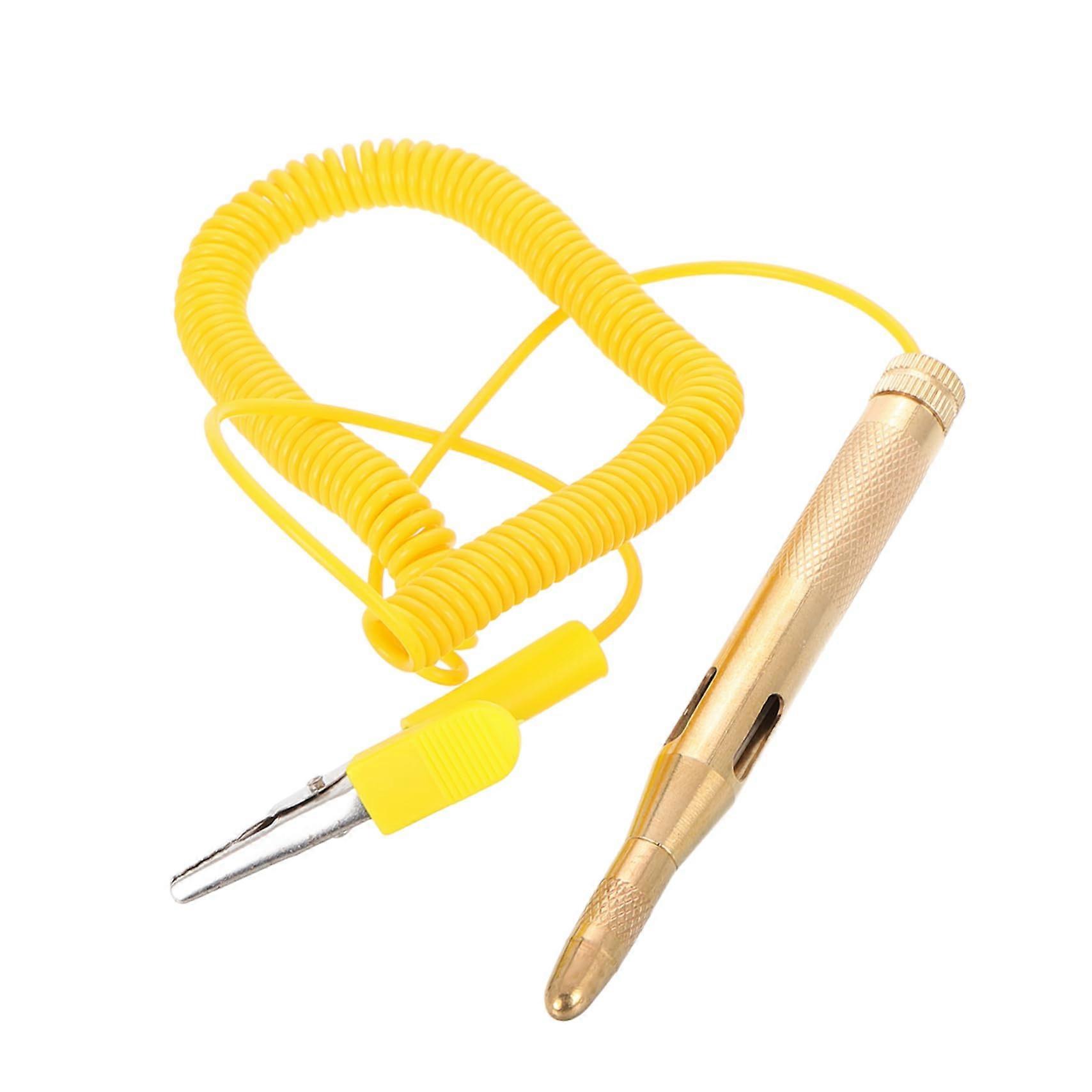 6V Automotive Circuit Tester Pen for Car Electrical Inspections - Portable Voltage Detector for Mechanics and Professionals