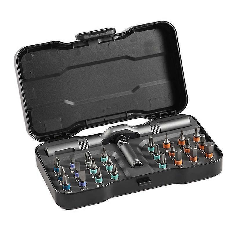 ATuMan DUKA RS1 Multipurpose Ratchet Screwdriver Set 24 Bits S2 Alloy 6063 Aluminum
