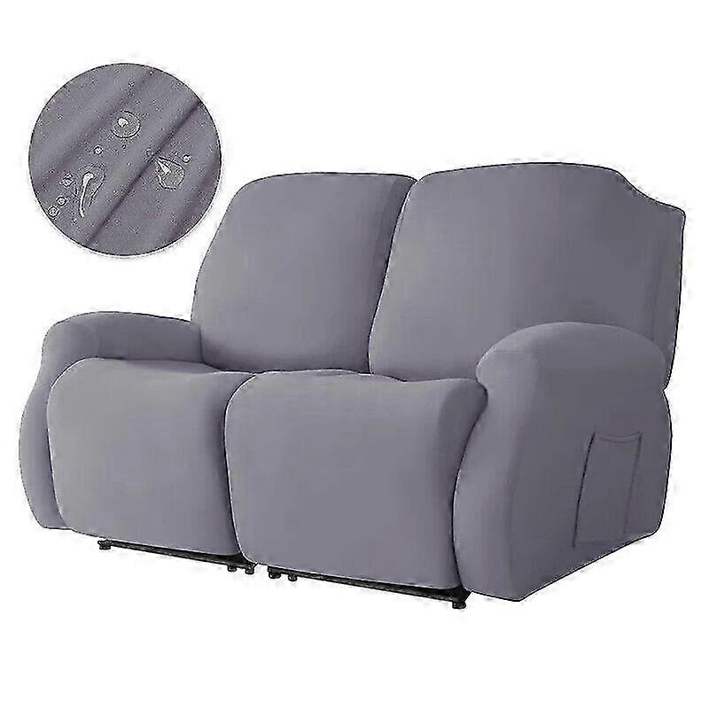 Stretch Recliner Sofa Cover Knitted Reclining Sofas Covers Anti-Dus...