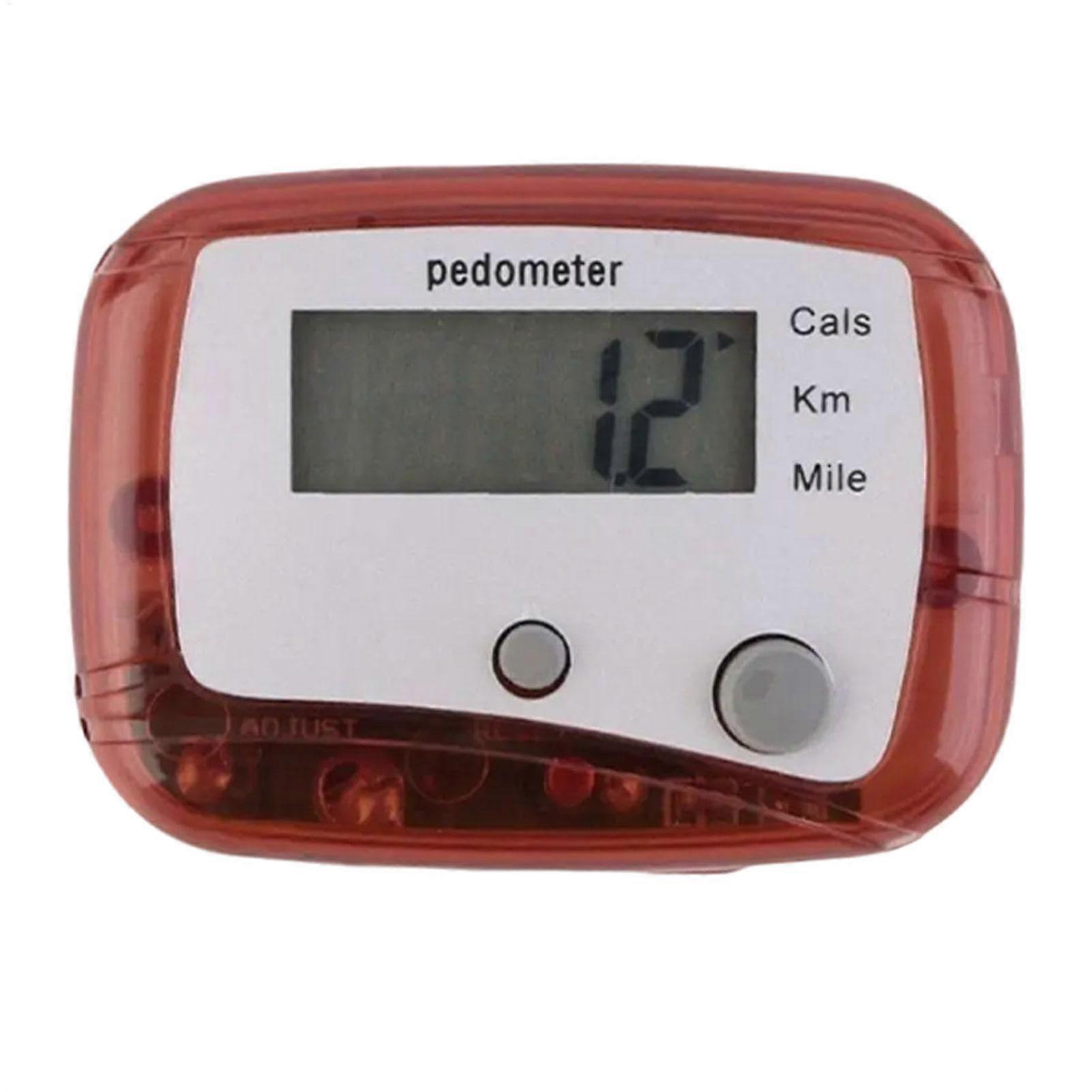 Walking Calorie Step Counter, Small Walking Distance Miles/Km Pedometer, Multifunctional Sport Must Have