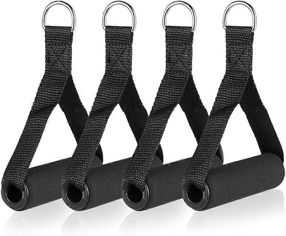 4pcs/1set Exercise Resistance Bands Handle Set, Exercise Bands with Handles, Home Workout