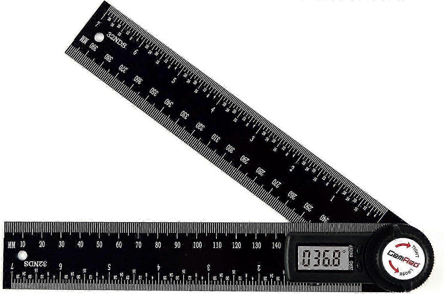 Digital Angle Finder  360 Degree Digital Protractor with 200mm Folded Length Aluminum Angle Measuring Tool