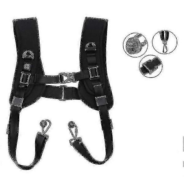 Quick Release Dual Shoulder Strap Soft Padded Decompression Foam Belt For DSLR Digital Cameras