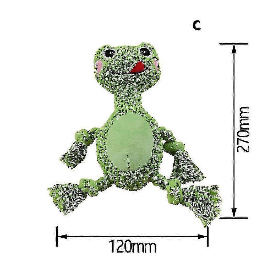 Squeaky Pet Dog Plush Toy Bite Resistant Puppy Chew Tool For Indoor...