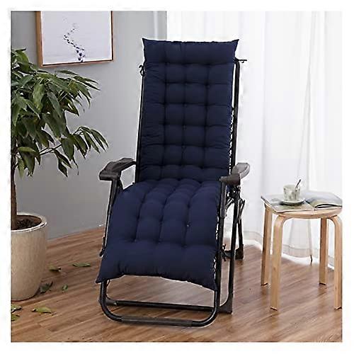 Outdoor Folding Lounge Chair Memory Foam Lounger For Rocking Chair With Backrest Ties NonSlip 52x180cm Cu Style 15