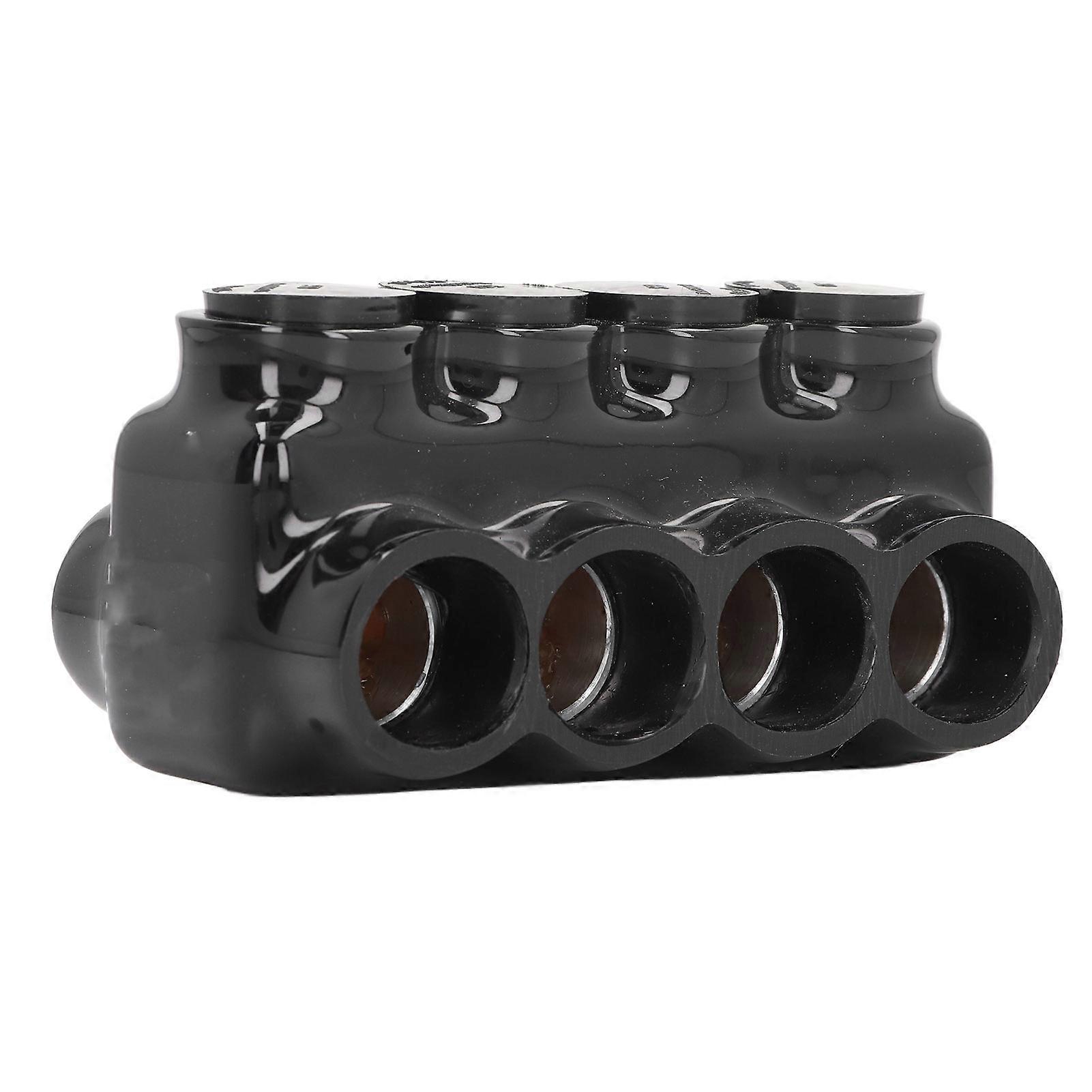 4 Port Insulated Dual Entry Power Splice Connector LICD500-4 5.16x3.03in