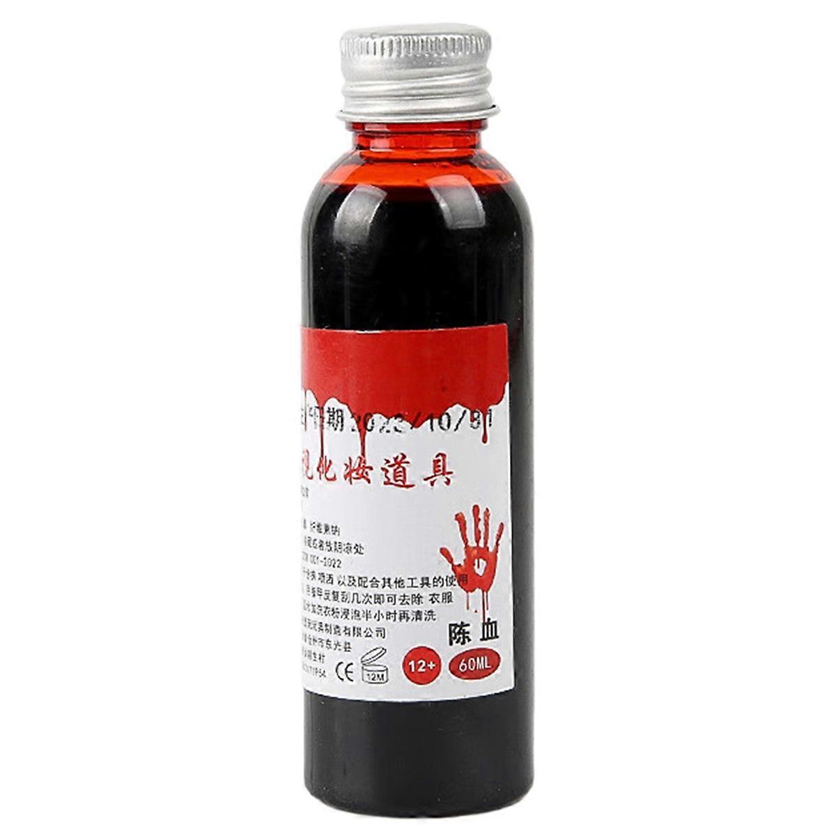 Fake Blood 60ml Halloween Props Makeup