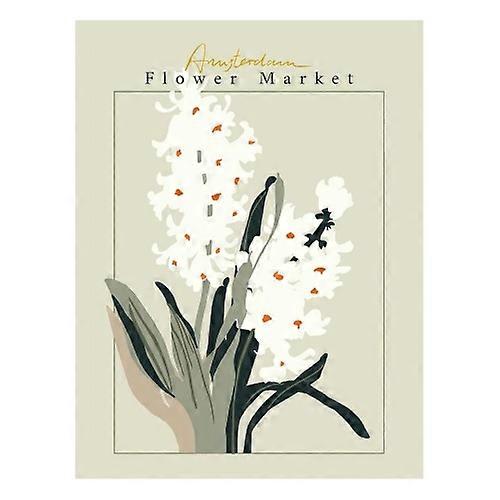 Annick Flower Market Amsterdam Print