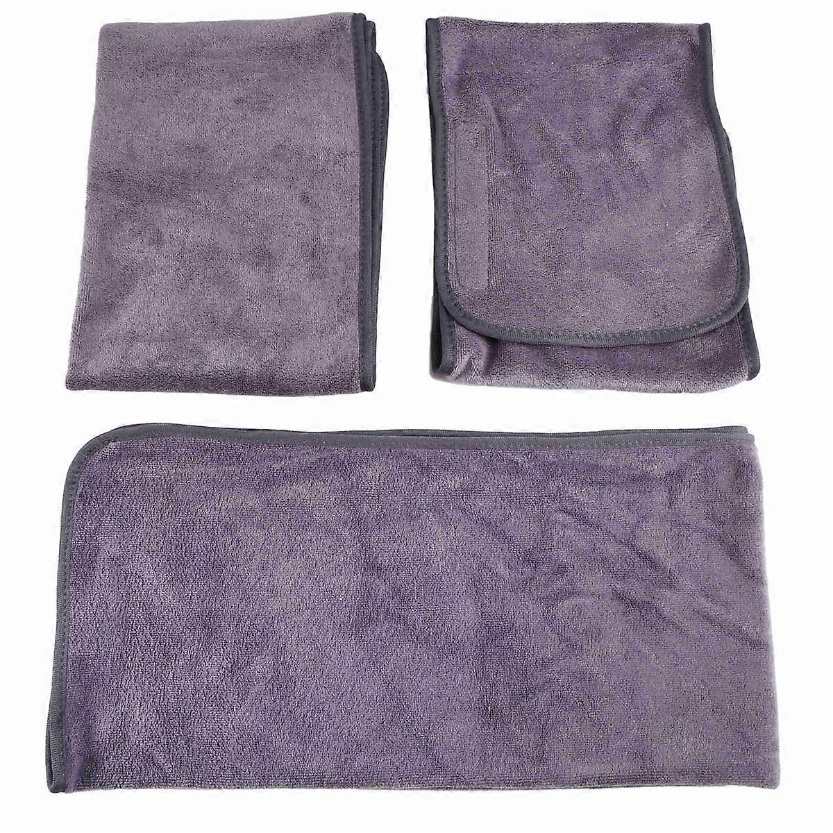 Beauty Salon Towel Set-Head Spa Shampoo Bed Towel, Headband, Bath Towel