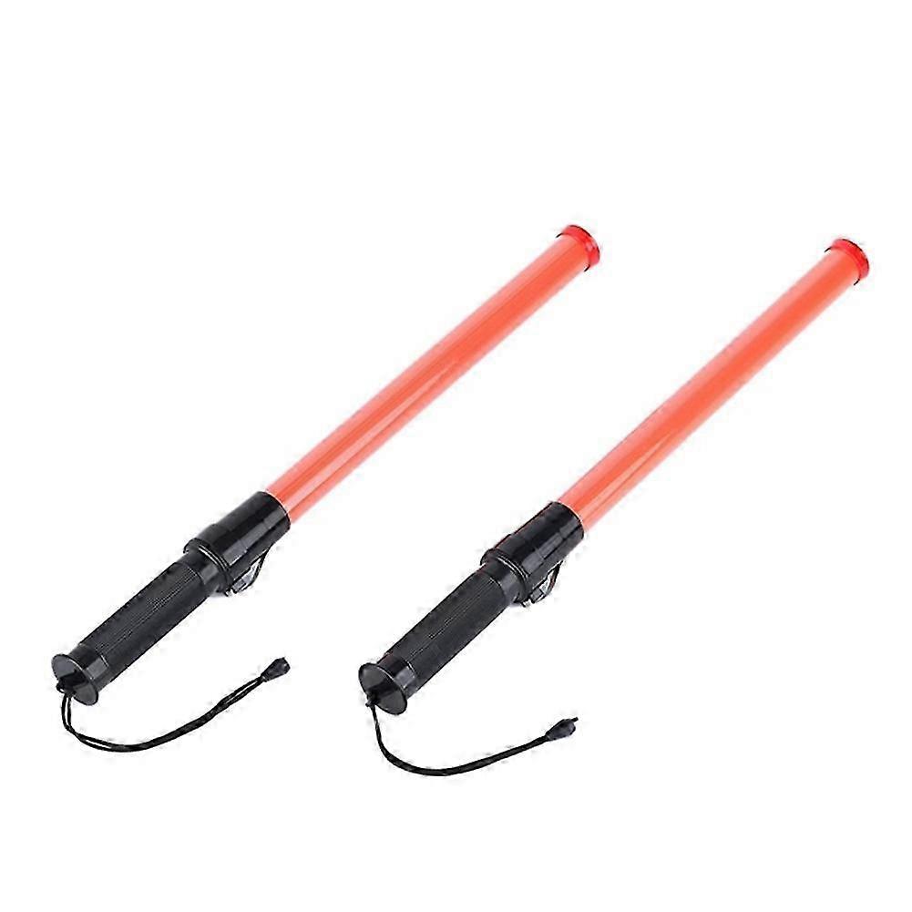 Traffic batons for parking control with safety light