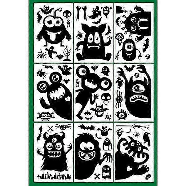 Halloween decorations Halloween window decals Halloween