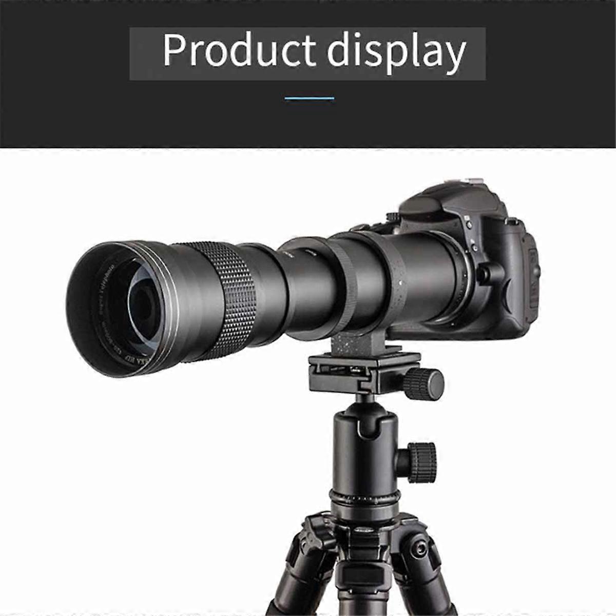  420-800mm F8.3-16 Super Telephoto Zoom Lens Manual Focus for F