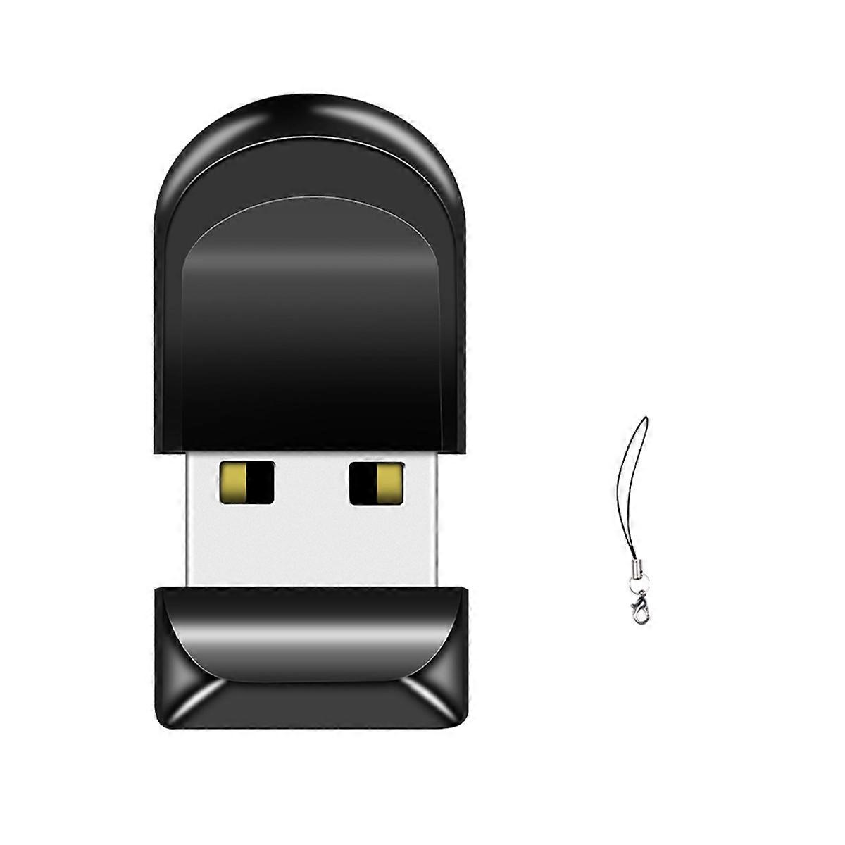 Mini USB Flash Drives Black Waterproof High Speed Pen Drive 64GB Portable Memory Stick USB Memories Storage for PC