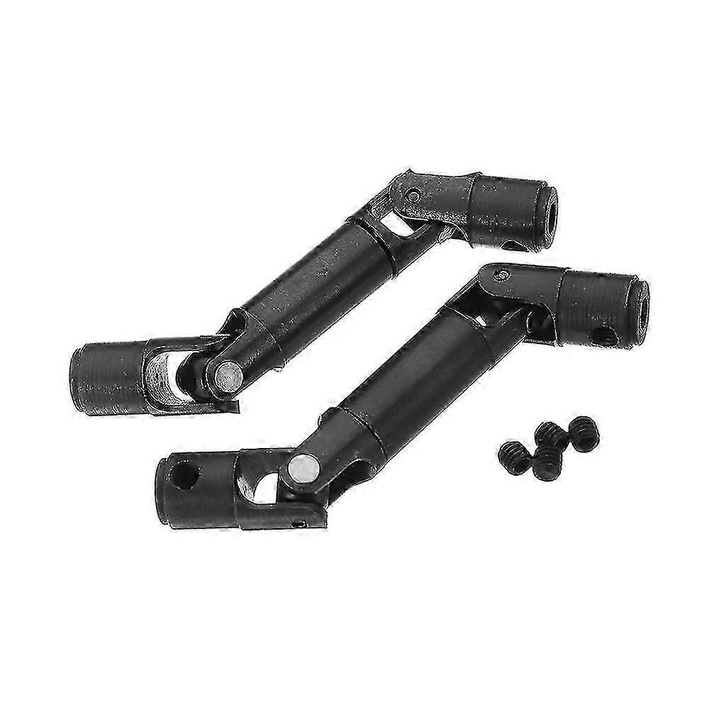 2 pezzi di albero motore in metallo di aggiornamento per parti di auto RC 1/16, camion cingolati