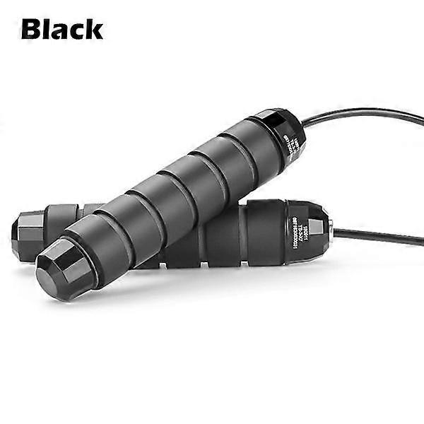 חבל כושר קרוספיט חבל קפיצה חבל (שחור)